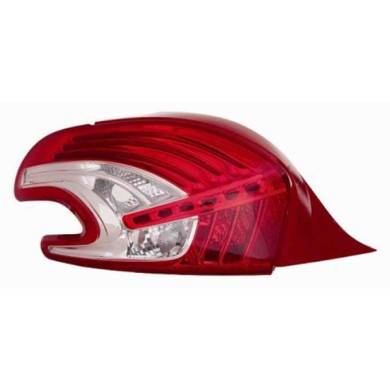 001066_AUTO.JPG Gruppo Ottico Posteriore A Led Per Peugeot 208 Lato Destro Dal 2012/04 Al 2014/12