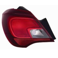 Gruppo Ottico Posteriore Bianco-rosso Per Opel Corsa Lato Sinistro Dal 2015/01 Al 2019/05 Versione 5 Porte