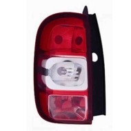 001282_AUTO.JPG Gruppo Ottico Posteriore Bianco - Rosso Per Dacia Duster Lato Sinistro Dal 2013/11 Al 2017/12
