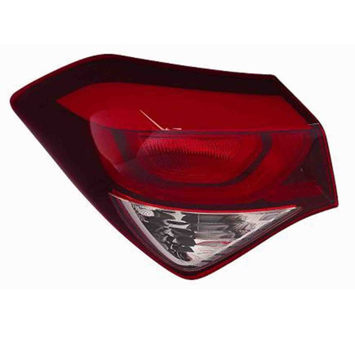 001347_AUTO.JPG Gruppo Ottico Posteriore Esterno Per Hyundai I20 Lato Sinistro Dal 2015/01 Al 2020/10 Versione 5 Porte