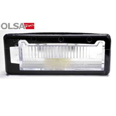 000874_AUTO.JPG Fanale Targa Per Fiat Doblo' Dal 2010/01 Al 2015/03 Versione 2 Porte