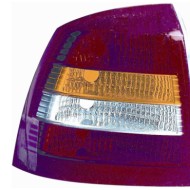 Gruppo Ottico Posteriore Bianco Arancio Rosso Per Opel Astra G Lato Sinistro Dal 1998/04 Al 2001/02 Versione 3/5 Porte