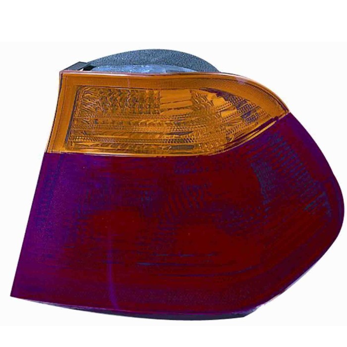 000045_AUTO.JPG Gruppo Ottico Posteriore Arancio Rosso Per Bmw Serie 3 E46 Berlina Touring Lato Sinistro Dal 1998/04 Al 2001/09