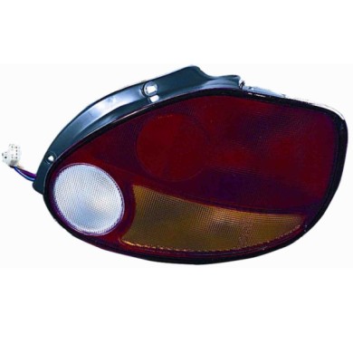 000084_AUTO.JPG Fanale Posteriore Rosso Arancio Per Chevrolet (ex Daewoo) Matiz Lato Destro Dal 1998/01 Al 2000/12