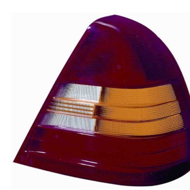 000221_AUTO.JPG Lente Posteriore Arancio Bianco Rosso Per Mercedes Classe C W202 Lato Destro Dal 1993/03 Al 1996/04