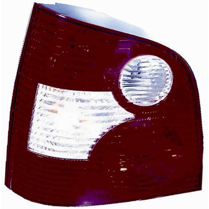 000447_AUTO.JPG Gruppo Ottico Posteriore Bianco Rosso Per Volkswagen Polo Lato Destro Dal 2001/10 Al 2005/04