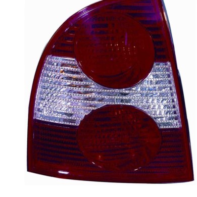 000443_AUTO.JPG Gruppo Ottico Posteriore Bianco Rosso Per Volkswagen Passat Lato Sinistro Dal 2000/12 Al 2005/02