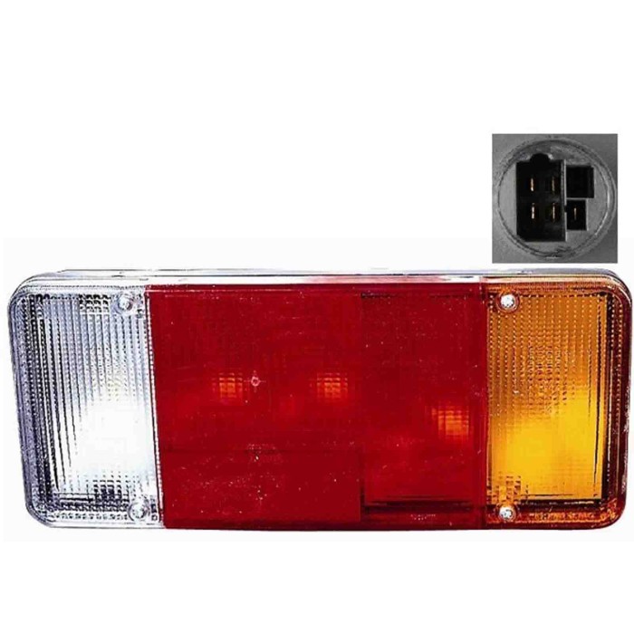 000486_AUTO.JPG Fanale Posteriore Per Citroen Jumper Lato Sinistro Dal 1994/01 Al 2001/12