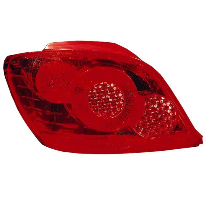 000661_AUTO.JPG Gruppo Ottico Posteriore Rosso Per Peugeot 307 Lato Destro Dal 2005/09 Al 2007/08 Versione 5 Porte