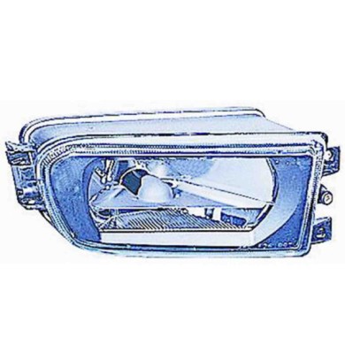 000051_AUTO.JPG Fendinebbia H7 Vetro Liscio Per Bmw Serie 5 E39 Lato Sinistro Dal 1995/12 Al 2000/08