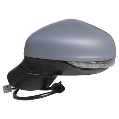 001475_AUTO.JPG Retrovisore Elettrico Termico Rib. C/fan. E Luce Di Cortesia Per Ford Fiesta Lato Destro Dal 2017/05