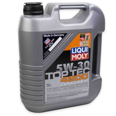 8973_1.jpg Liqui Moly 8973 Top Tec 4200 5w30 5 Litri Olio Motore Benzina E Diesel
