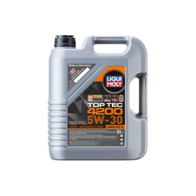8973_2.jpg Liqui Moly 8973 Top Tec 4200 5w30 5 Litri Olio Motore Benzina E Diesel