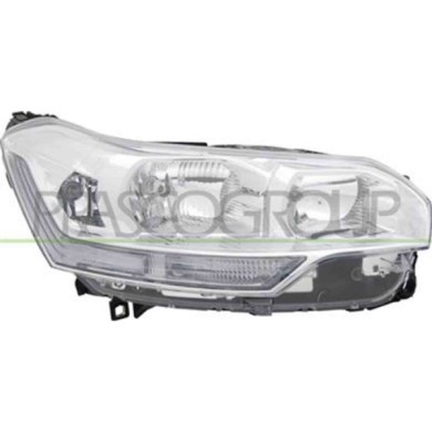 GUIDA_ALLA_SCELTA.JPG Proiettore Destro H7+h7+h1 Elettrico Con Motore Per Citroen C5 Dal 2008 Al 2010