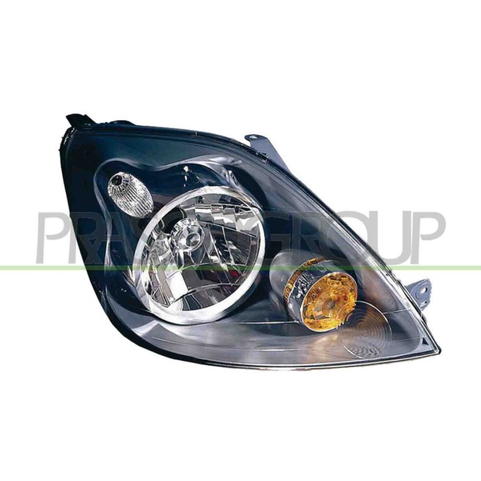 GUIDA_ALLA_SCELTA.JPG Proiettore Destro H4 Elettrico Con Motore Per Ford Fiesta Mk V Dal 2006 Al 2008