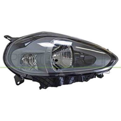 FT3444913_2.JPG Proiettore Destro H4 Elettrico Con Motore Per Fiat Punto Evo Dal 2009 Al 2012