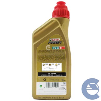 148012-large_default.jpg Castrol Power 1 10w-30 4t Olio Motore 4 Tempi Massima Accelerazione