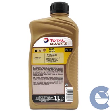 147968-large_default.jpg Total Quartz 9000 Energy 5w-40 Olio Motore Benzina Gpl E Diesel Fap Dpf