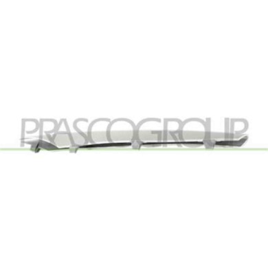 GUIDA_ALLA_SCELTA.JPG Modanatura Destra Paraurti Anteriore Argento Per Bmw X5 - E70 Dal 2007 Al 2010