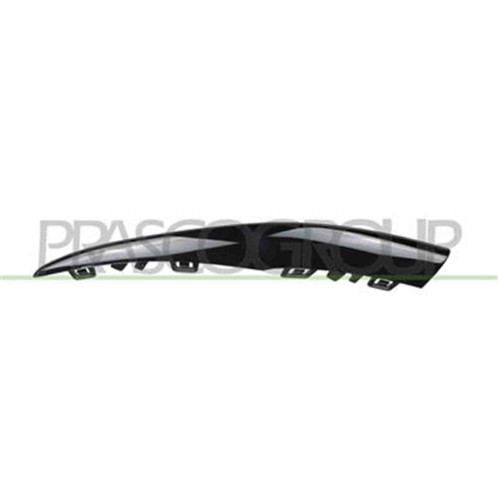 GUIDA_ALLA_SCELTA.JPG Modanatura Destra Nero/lucida Per Mercedes C Class Amg/amg Line (w205/s205) Dal 2018 Al 2021