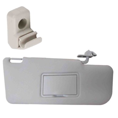 M00997D_GANCIO_1.jpg Ricam M00997d Pantina Parasole Destra Per Fiat Panda Dal 2003 Al 2011. Completa Di Gancio Specchio E Sporte