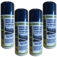 AIRSAN5.jpg Spray Igienizzante Sprai Igiene Sanificante Antiodore Startech Aria Sana 4 Pezzi X 200ml