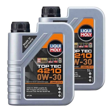 LIQUI-MOLY-21604-OLIO-MOTORE-0W30-1-LITRO.jpg Liqui Moly 21604 Olio Motore 0w30 Acea C3. Top Tec 4210 Con Specifiche Longlife Ii