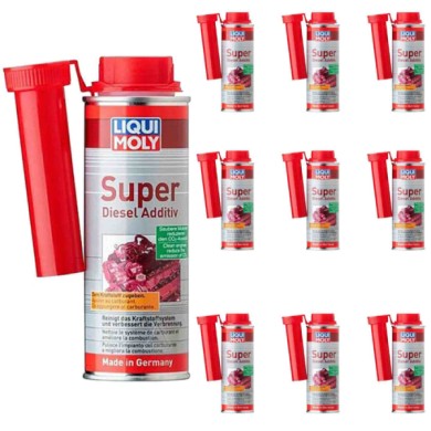 1806_4.jpg Liqui Moly Super Diesel Additive Kit 10 Pezzi X 250 Ml 1806 Pulizie Iniettori Diesel