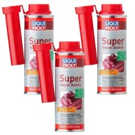 Liqui Moly Super Diesel Additive 3 Pezzi X 250 Ml 1806 Pulizie Iniettori Diesel