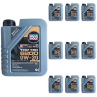 Liquimoly 20787 Top Tec 6200 Olio Motore 0w20 Acea C5. Confezione 10 Litri
