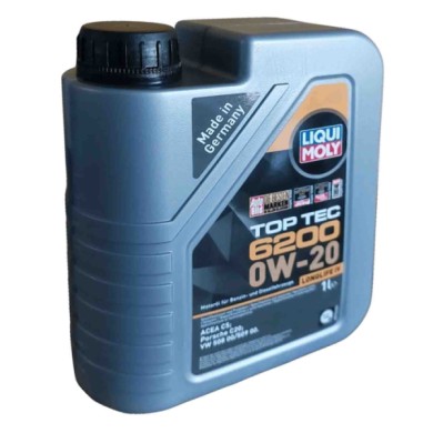 20787_SCHEDA TECNICA.jpg Liquimoly 20787 Top Tec 6200 Olio Motore 0w20 Acea C5. Confezione 7 Litri