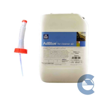 149655-large_default.jpg Yara Adblue For Cleaner Air 10l Adb10lb Adbtrav Protezione Scr Con Beccuccio Incluso