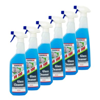 LOGO SMIRAGLIA INSERZIONE.jpg Teroson Vr100 Glass Cleaner 2012089 6 Pezzi X 1 Litro Detergente Cristalli Plexiglass