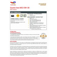 TOTAL_INEO_MC3.jpg Total Quartz Ineo Mc3 5w-30 Olio Motore Progettato Per Alte Prestazioni Kit 4 Litri