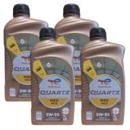 Total Quartz Ineo Mc3 5w-30 Olio Motore Progettato Per Alte Prestazioni Kit 4 Litri