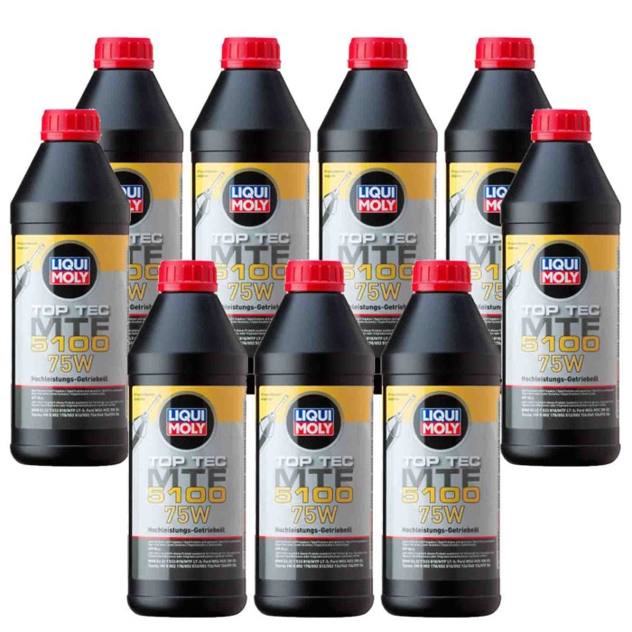 75.jpg Liqui Moly 20842 Olio Specifico Per Cambio Manuale O Automatico 75w Ad Alte Prestazioni.kit 9 Litri