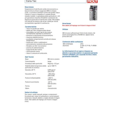 3721_3.jpg Liqui Moly 3721 Ceratec Antiusura Ceramico Per Motori E Cambi Manuali Kit 2 Pezzi X 300 Ml