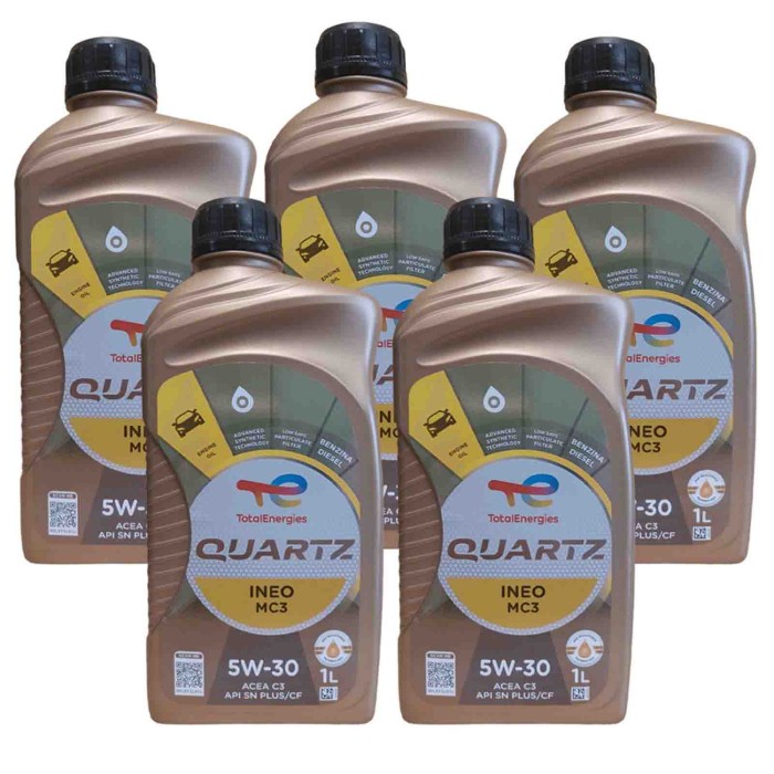 TOT_SCHEDA_1.jpg Total Quartz Ineo Mc3 5w-30 Olio Motore Progettato Per Alte Prestazioni Kit 5 Litri