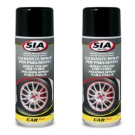 Sia 8548 Nero Gomme Lucidante Spray Per Pneumatici. Protegge E Ravviva Il Colore Dei Pneumatici Preservandoli Da Screpolature