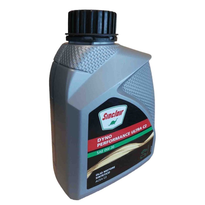 SINCLAIR_0W30_3.jpg Fuchs Sinclair Olio Lubrificante Sae 0w30 Acea C2 Per Motori Diesel, Benzina Ed Ibridi Totalmente Sintetico.