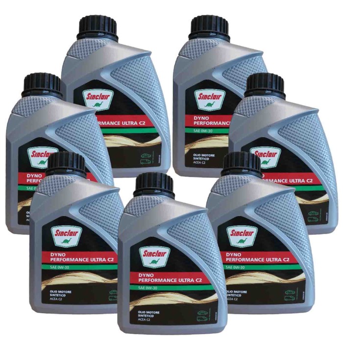 SINCLAIR_0W30_2.jpg Fuchs Sinclair Olio Lubrificante Sae 0w30 Acea C2 Per Motori Diesel, Benzina Ed Ibridi Totalmente Sintetico.