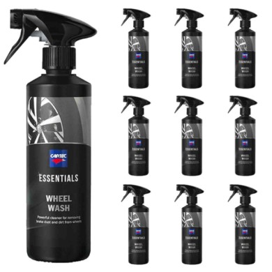WHE_4.jpg Cartec - Essentials Wheel Wash -detergente Per Cerchioni E Pneumatici - 500ml - Kit Promozione 10 Pezzi