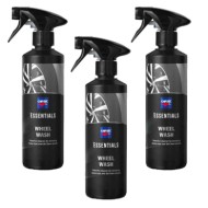 Cartec - Essentials Wheel Wash -detergente Per Cerchioni E Pneumatici - 500ml - Kit Promozione 3 Pezzi