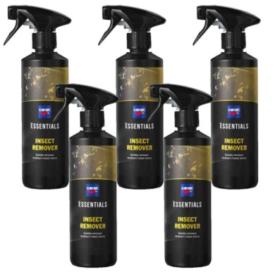 insect.jpg Cartec Detergente Rimuovi Insetti Carrozzeria Ed Esterni Auto Linea Essentials Insect Remover 500ml Kit Promozione 5 