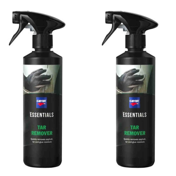 TAR_1.jpg Detergente Rimuovi Catrame Colla E Resina Per Carrozzeria Auto - Cartec Essentials Tar Remover 2 Pezzi X 500ml