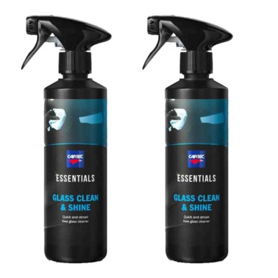 glass_3.jpg Cartec Detergente Lava Vetri Sgrassa E Rimuove Nicotina Senza Lasciare Aloni Essentials Glass Clean & Shine 2 Pz X 5