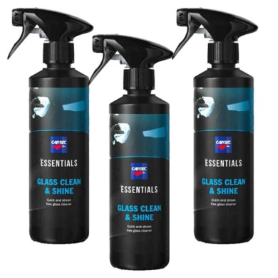 glass_3.jpg Cartec Detergente Lava Vetri Sgrassa E Rimuove Nicotina Senza Lasciare Aloni Essentials Glass Clean & Shine 3 Pz X 5