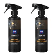 Pulitore Sedili E Plastiche Interne Auto Sgrassante - Cartec Essentials Interior Multi Cleaner 2 Pezzi X 500ml