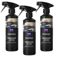 Cartec Ravvivante Plastiche Interne Auto Protegge E Nutre Pelle Vinile E Cruscotto Essentials Dashboard Lotion 3 Pz X 500ml