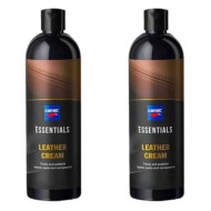 Cartec Nutriente E Protettivo Per Interni In Pelle Auto Ravvivante Essentials Leather Cream - 2 Pezzi X 500ml